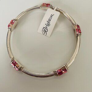 NWT Brighton St Michel Pink Crystal Bangle